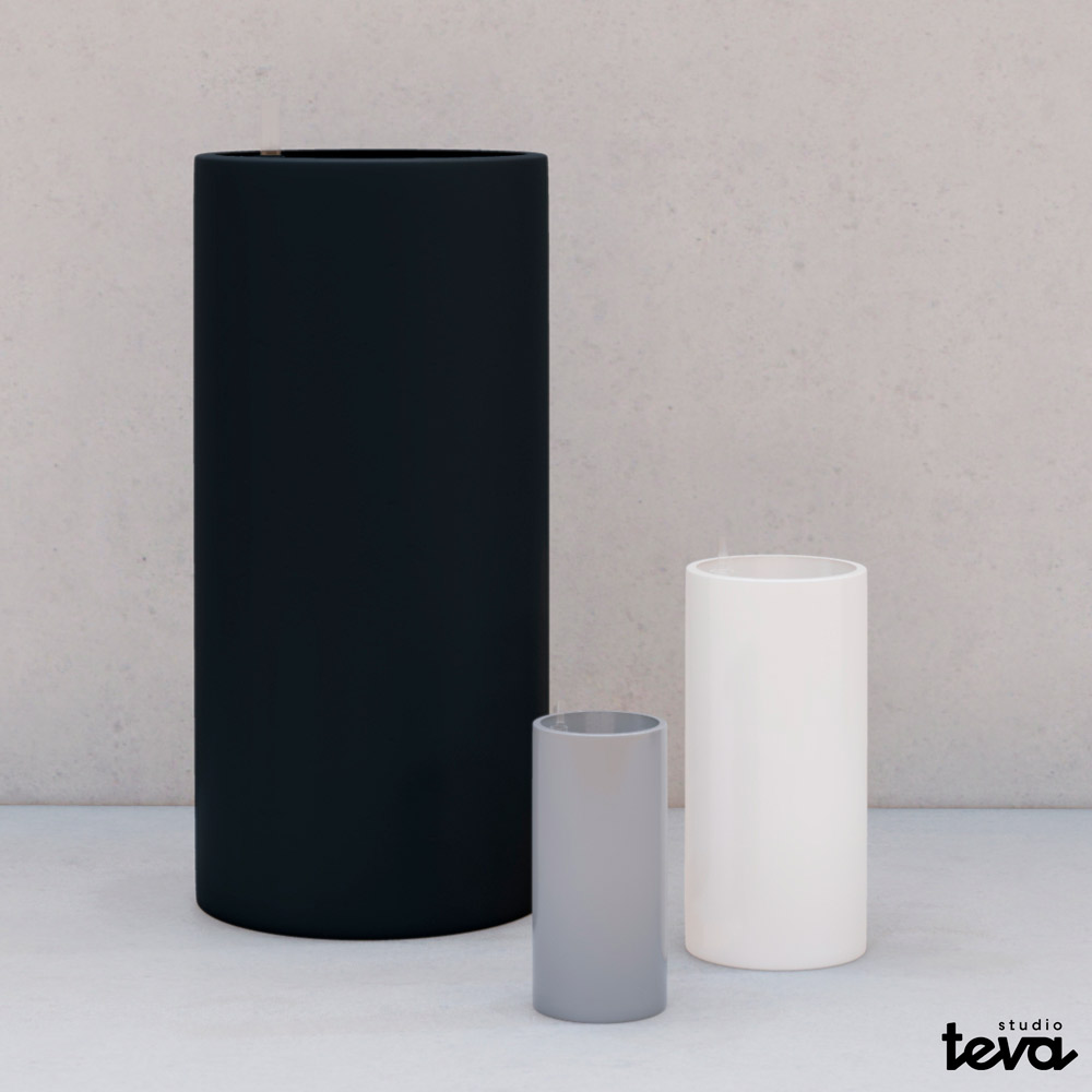 Macetas Cilíndricas Rectas Autorregantes